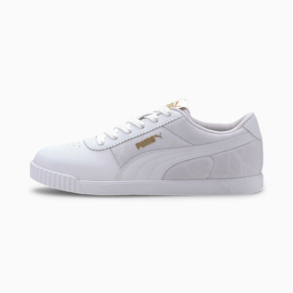 Puma Carina Slim Veil Női Sportcipő - Fehér ( Hungary - UVSOG8240 )